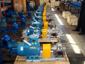 山东XX化工集团有限公司成功交付一批圆弧齿轮泵